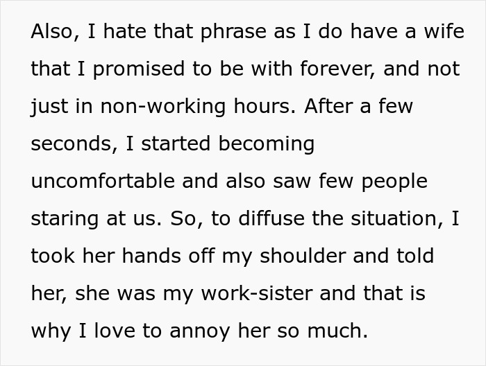 Woman Calls Her Longtime Teammate Her “Work Husband” In Public, Gets Mad As He Corrects Her Wording