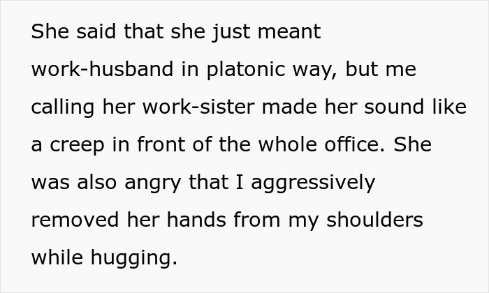 Woman Calls Her Longtime Teammate Her “Work Husband” In Public, Gets Mad As He Corrects Her Wording