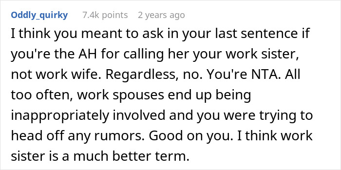 Woman Calls Her Longtime Teammate Her “Work Husband” In Public, Gets Mad As He Corrects Her Wording