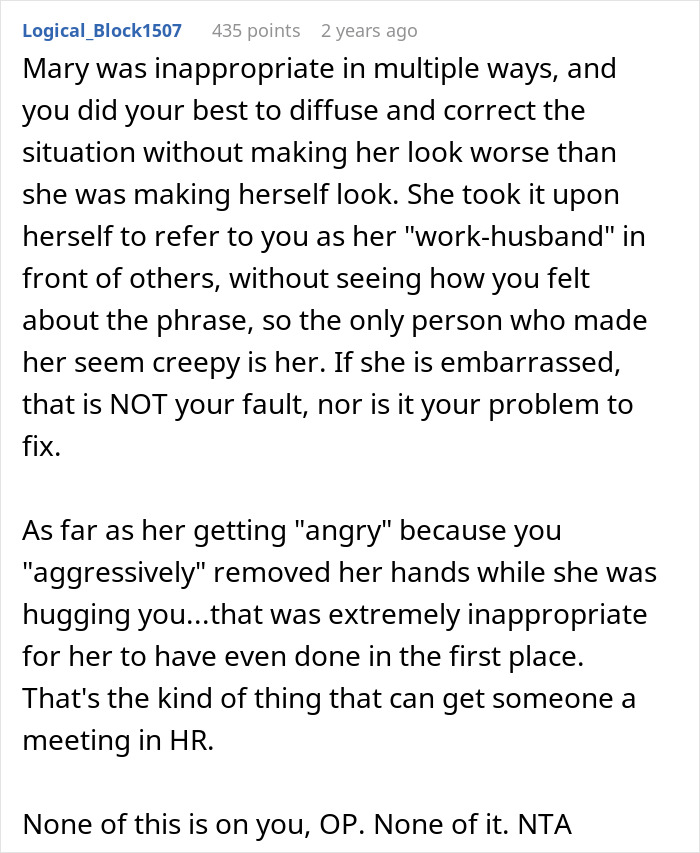 Woman Calls Her Longtime Teammate Her “Work Husband” In Public, Gets Mad As He Corrects Her Wording