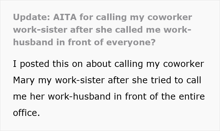 Woman Calls Her Longtime Teammate Her “Work Husband” In Public, Gets Mad As He Corrects Her Wording
