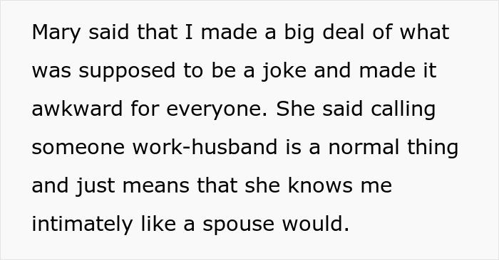 Woman Calls Her Longtime Teammate Her “Work Husband” In Public, Gets Mad As He Corrects Her Wording