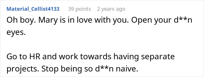 Woman Calls Her Longtime Teammate Her “Work Husband” In Public, Gets Mad As He Corrects Her Wording