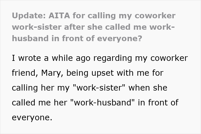Woman Calls Her Longtime Teammate Her “Work Husband” In Public, Gets Mad As He Corrects Her Wording