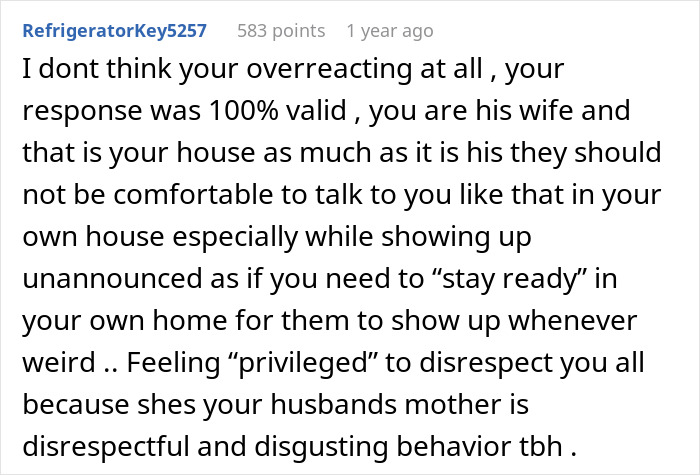 Woman Kicks Out In-Laws After MIL Shames DIL For Not Wearing A Bra At Home, They Leave In A Huff