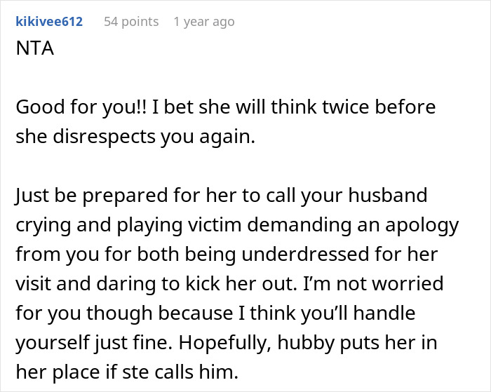 Woman Kicks Out In-Laws After MIL Shames DIL For Not Wearing A Bra At Home, They Leave In A Huff