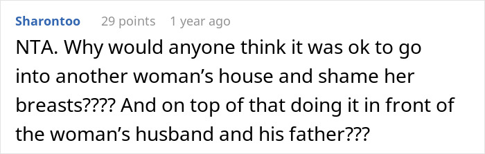 Woman Kicks Out In-Laws After MIL Shames DIL For Not Wearing A Bra At Home, They Leave In A Huff