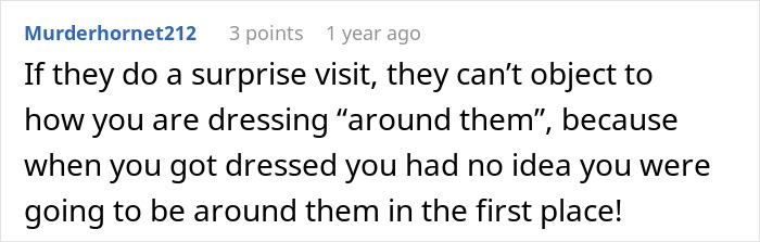 Woman Kicks Out In-Laws After MIL Shames DIL For Not Wearing A Bra At Home, They Leave In A Huff