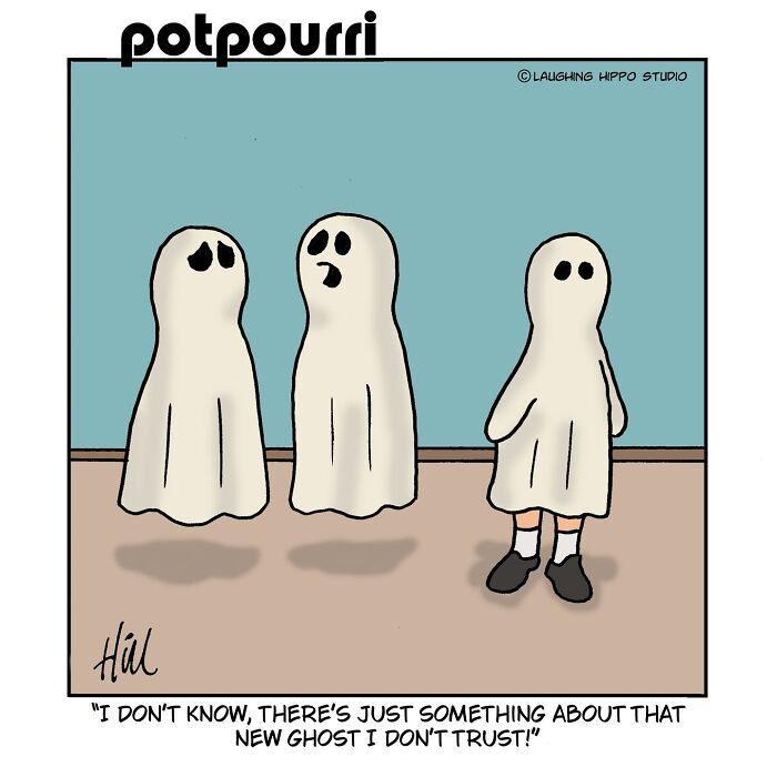 Spooktacular Humor: 26 New One-Panel Comics From Laughing Hippo Studio