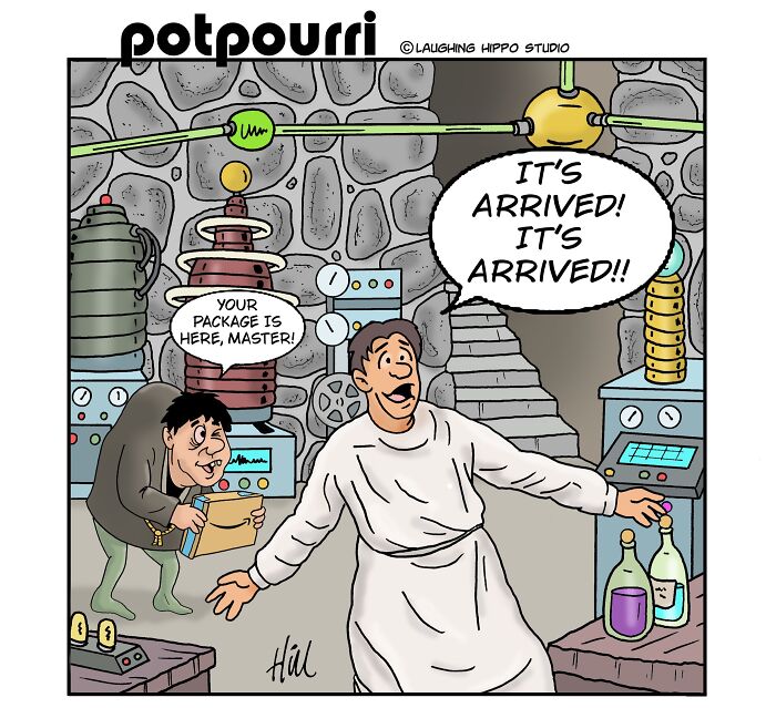 Spooktacular Humor: 26 New One-Panel Comics From Laughing Hippo Studio
