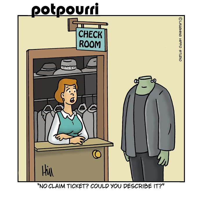 Spooktacular Humor: 26 New One-Panel Comics From Laughing Hippo Studio