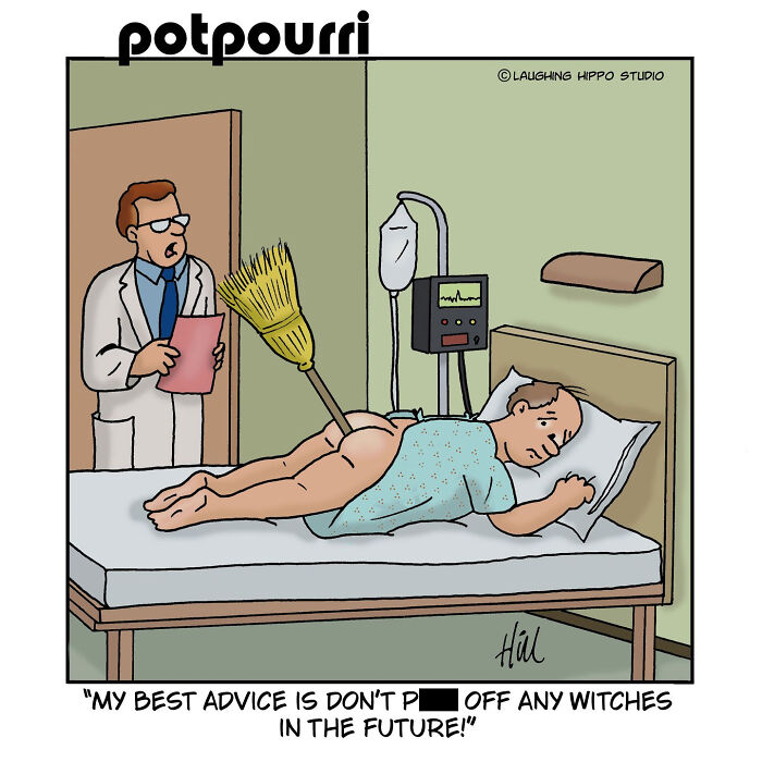 Spooktacular Humor: 26 New One-Panel Comics From Laughing Hippo Studio