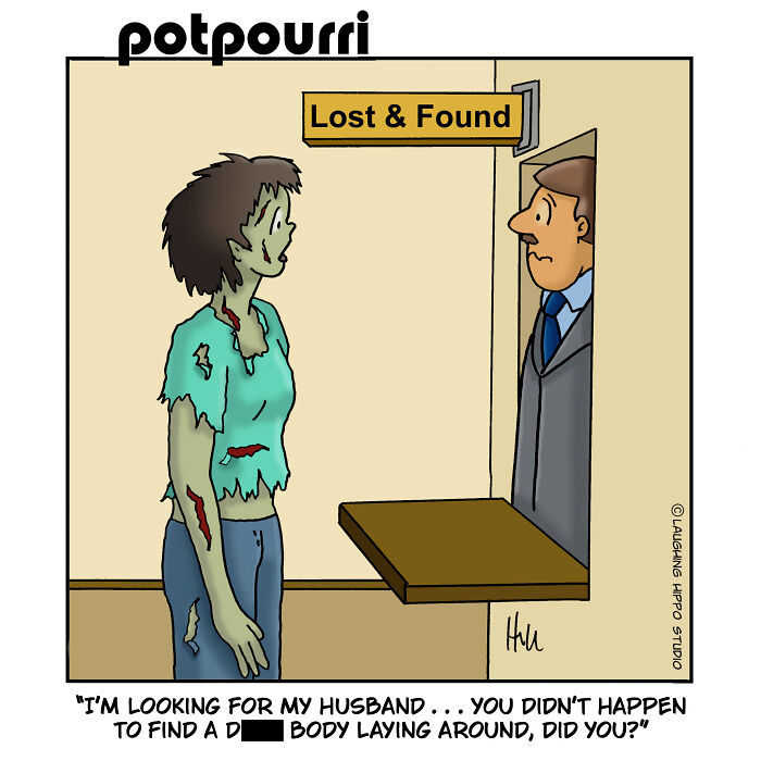 Spooktacular Humor: 26 New One-Panel Comics From Laughing Hippo Studio