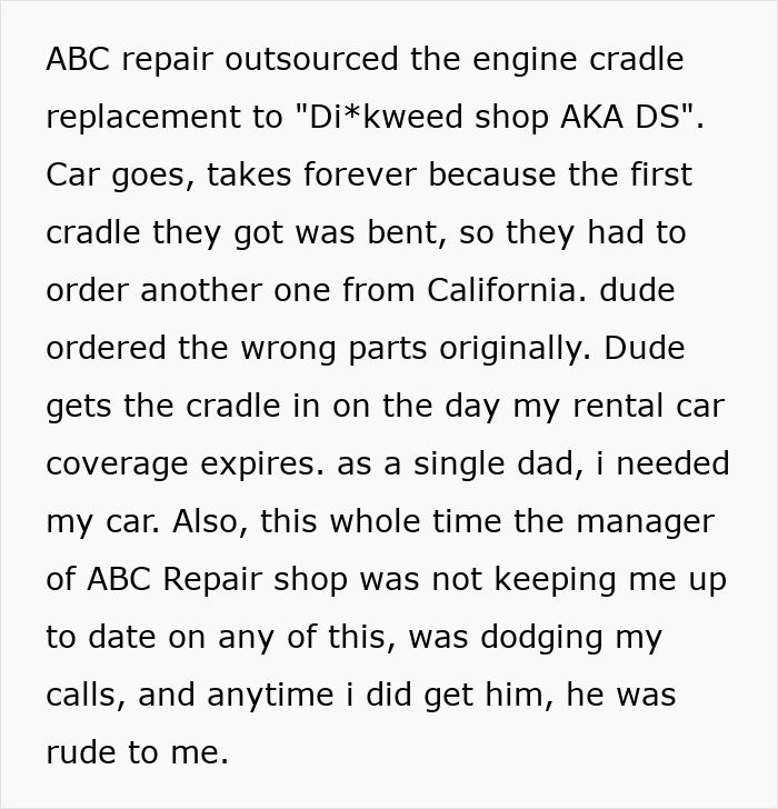 Guy Gets Treated Like Dirt By Auto Repair Shop, Gets The Last Laugh Thanks To Pure Dumb Luck Guy Gets Treated Like Dirt By Auto Repair Shop, Gets The Last Laugh Thanks To Pure Dumb Luck