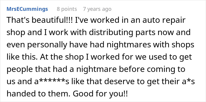Guy Gets Treated Like Dirt By Auto Repair Shop, Gets The Last Laugh Thanks To Pure Dumb Luck Guy Gets Treated Like Dirt By Auto Repair Shop, Gets The Last Laugh Thanks To Pure Dumb Luck