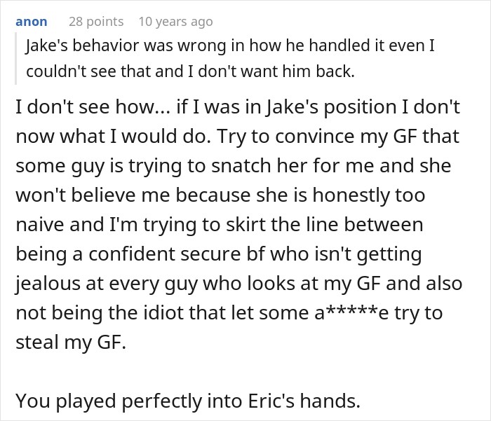 Woman Can’t See How Painfully Obvious Her Male Friend’s Intentions Are When BF Starts Showing Jealousy Woman Can’t See How Painfully Obvious Her Male Friend’s Intentions Are When BF Starts Showing Jealousy