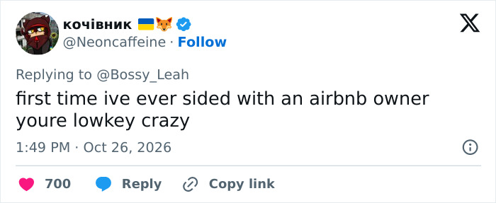 Woman Blasts Airbnb Host After Finding Spiders In Her Rental, But The Internet Turns On Her