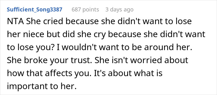 Woman Admits To Hooking Up With Sister’s Ex, Is Shocked That There Are Consequences Woman Admits To Hooking Up With Sister’s Ex, Is Shocked That There Are Consequences