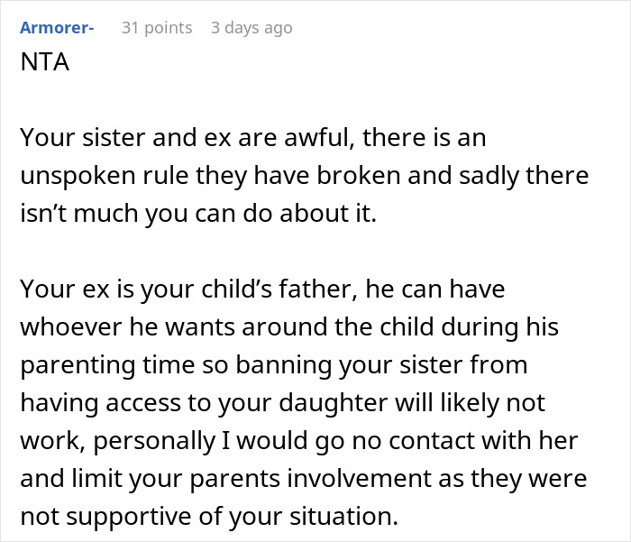 Woman Admits To Hooking Up With Sister’s Ex, Is Shocked That There Are Consequences Woman Admits To Hooking Up With Sister’s Ex, Is Shocked That There Are Consequences