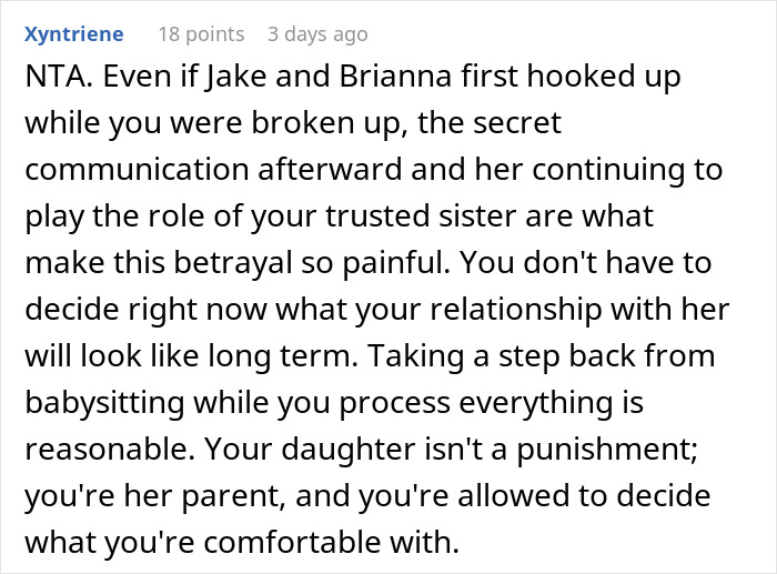 Woman Admits To Hooking Up With Sister’s Ex, Is Shocked That There Are Consequences Woman Admits To Hooking Up With Sister’s Ex, Is Shocked That There Are Consequences