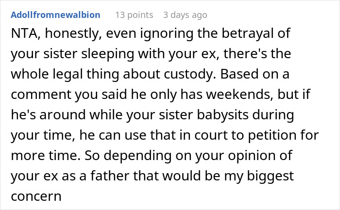 Woman Admits To Hooking Up With Sister’s Ex, Is Shocked That There Are Consequences Woman Admits To Hooking Up With Sister’s Ex, Is Shocked That There Are Consequences