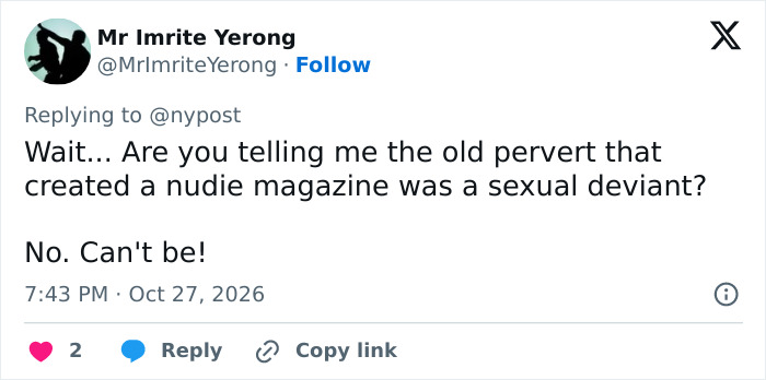 Hugh Hefner’s Widow, Crystal, Blasts A-List Actor As One Of Hollywood’s “Biggest Pervs” Hugh Hefner’s Widow, Crystal, Blasts A-List Actor As One Of Hollywood’s “Biggest Pervs”