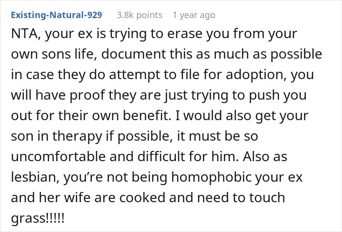 Lesbian Ex Wants 8YO Son To Call Her Affair Partner Mom, Betrayed Ex-Hubby Criticized For Stopping Her