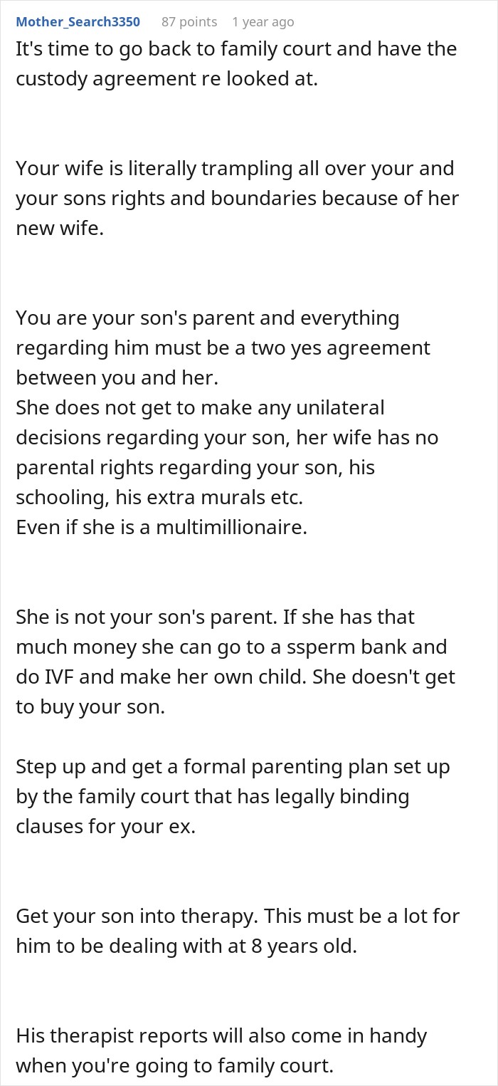 Lesbian Ex Wants 8YO Son To Call Her Affair Partner Mom, Betrayed Ex-Hubby Criticized For Stopping Her