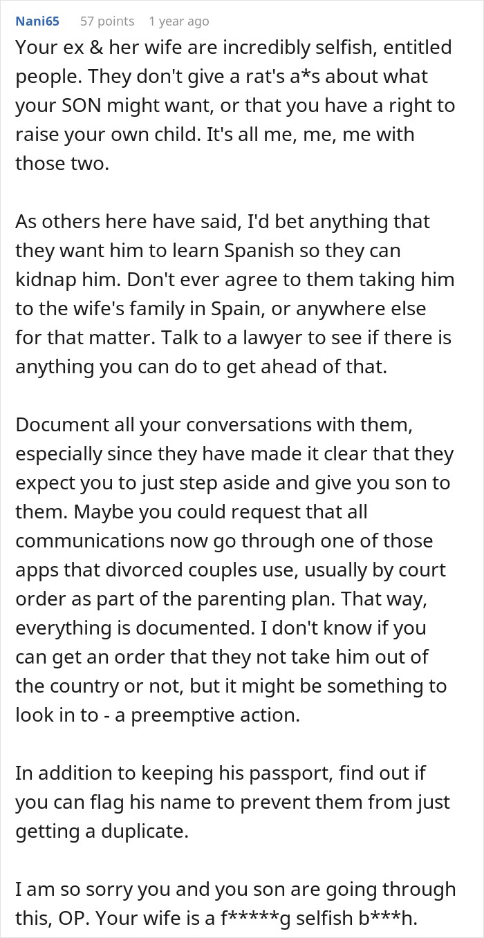 Lesbian Ex Wants 8YO Son To Call Her Affair Partner Mom, Betrayed Ex-Hubby Criticized For Stopping Her