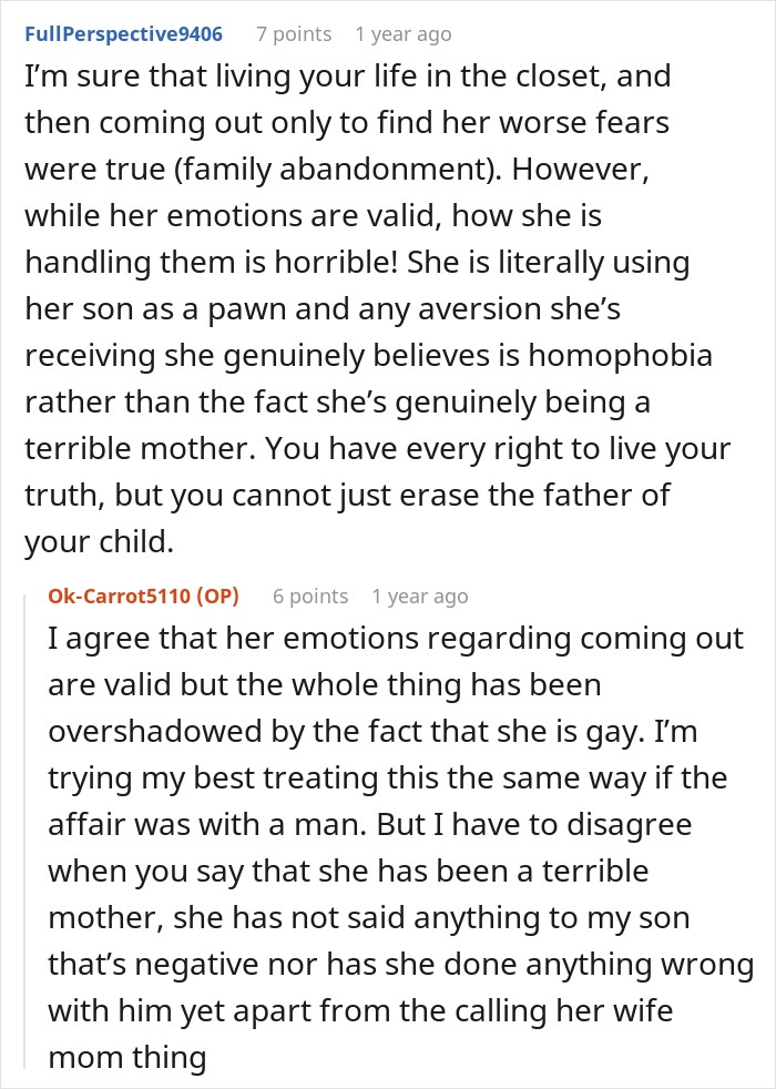 Lesbian Ex Wants 8YO Son To Call Her Affair Partner Mom, Betrayed Ex-Hubby Criticized For Stopping Her