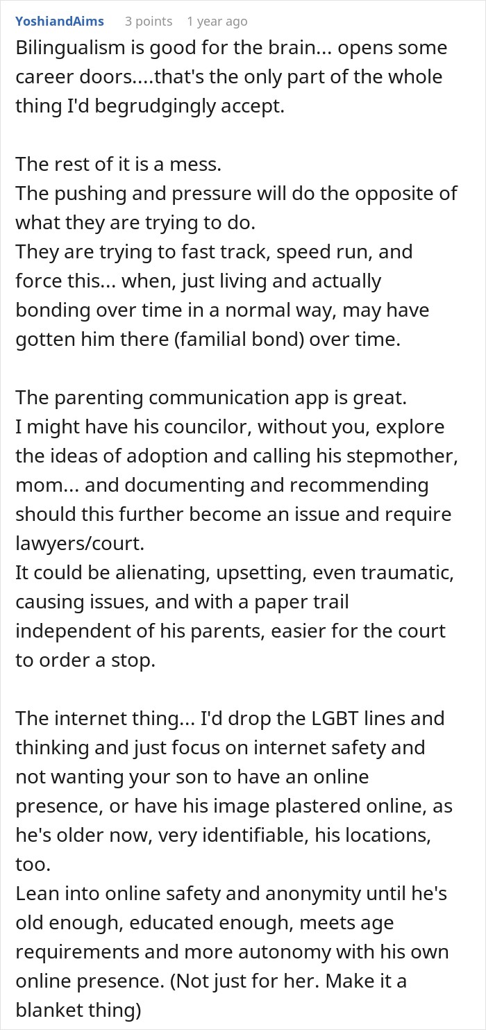 Lesbian Ex Wants 8YO Son To Call Her Affair Partner Mom, Betrayed Ex-Hubby Criticized For Stopping Her