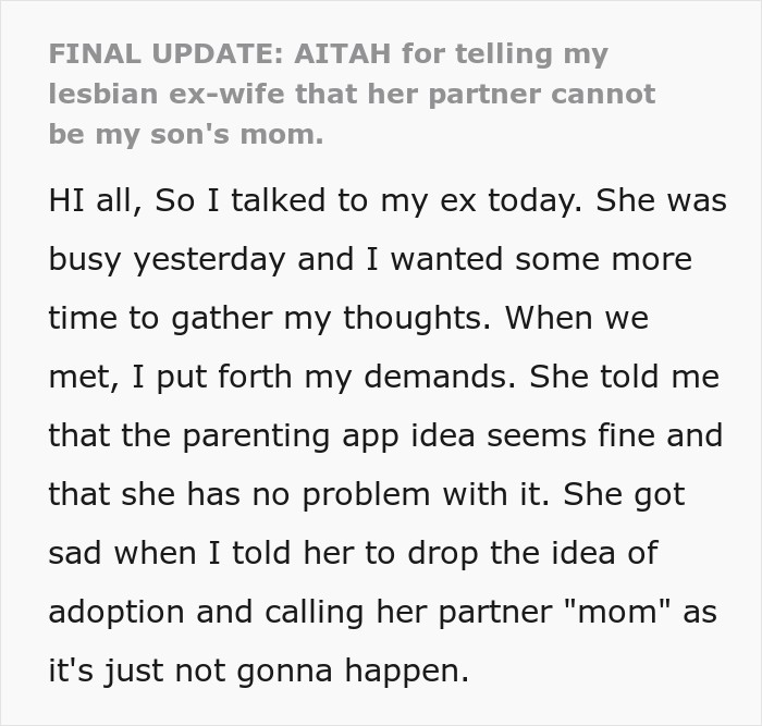 Lesbian Ex Wants 8YO Son To Call Her Affair Partner Mom, Betrayed Ex-Hubby Criticized For Stopping Her