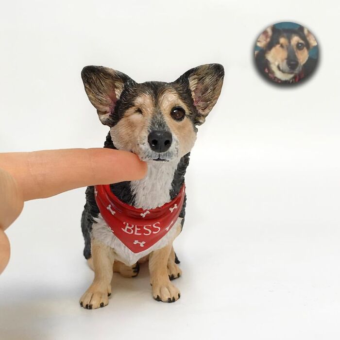 22 New Hyperrealistic Sculptures Of Pets Entirely Handmade By This Artist