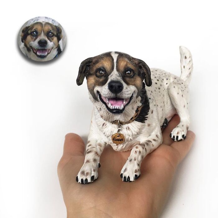 22 New Hyperrealistic Sculptures Of Pets Entirely Handmade By This Artist