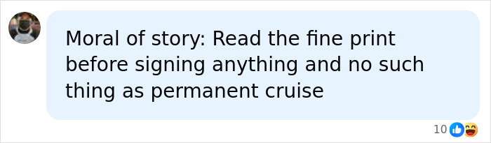 “Read The Fine Print”: Passengers Who Sold Homes To Live On “Permanent Cruise” Told To Get Off Ship “Read The Fine Print”: Passengers Who Sold Homes To Live On “Permanent Cruise” Told To Get Off Ship