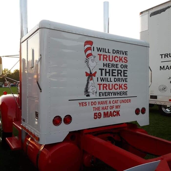 50 Truckers Who Turned Their Vehicles Into Giant Moving Jokes