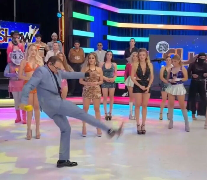 “Should Fire Him”: TV Show Host Sparks Fury With Reaction After Kicking Drone Into Model’s Face