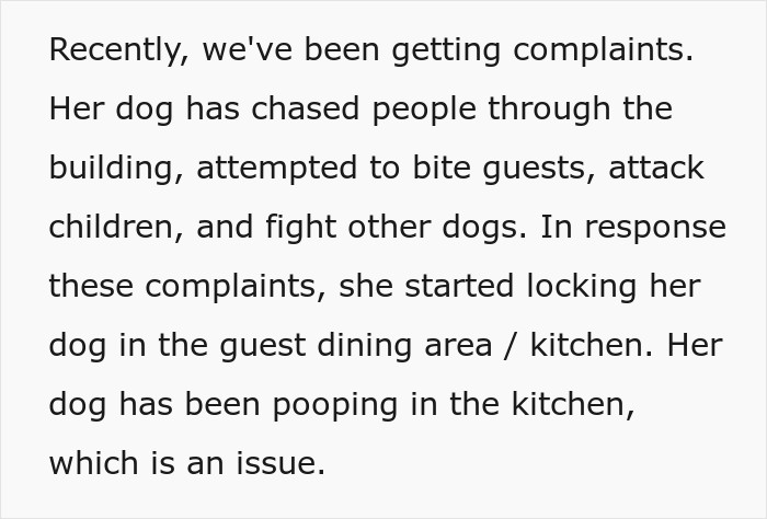 Hotel Tells Employee To Not Bring Untrained Dog To Work, She Calls Them “Satanic Reptilian Illuminati”