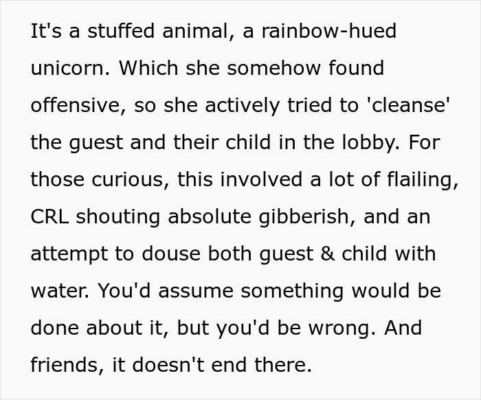 Hotel Tells Employee To Not Bring Untrained Dog To Work, She Calls Them “Satanic Reptilian Illuminati”