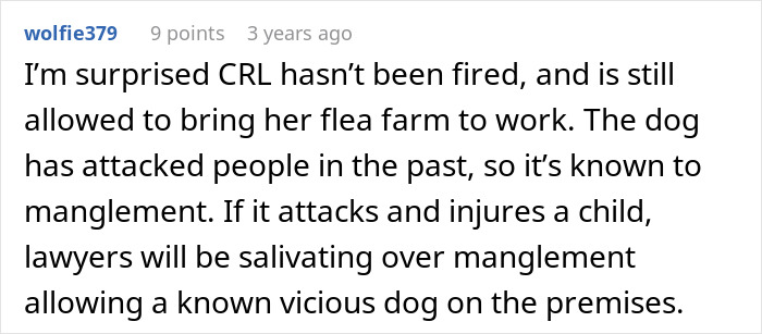 Hotel Tells Employee To Not Bring Untrained Dog To Work, She Calls Them “Satanic Reptilian Illuminati”