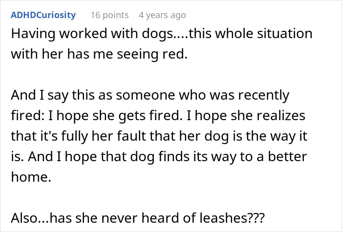 Hotel Tells Employee To Not Bring Untrained Dog To Work, She Calls Them “Satanic Reptilian Illuminati”