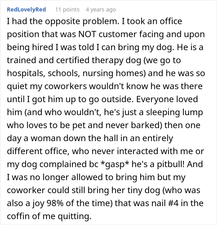 Hotel Tells Employee To Not Bring Untrained Dog To Work, She Calls Them “Satanic Reptilian Illuminati”