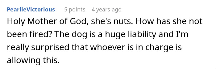 Hotel Tells Employee To Not Bring Untrained Dog To Work, She Calls Them “Satanic Reptilian Illuminati”