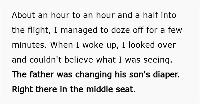 People Applaud This Plane Passenger For Calling Out Gross Dad Who Changed Baby’s Diaper And Kept It People Applaud This Plane Passenger For Calling Out Gross Dad Who Changed Baby’s Diaper And Kept It