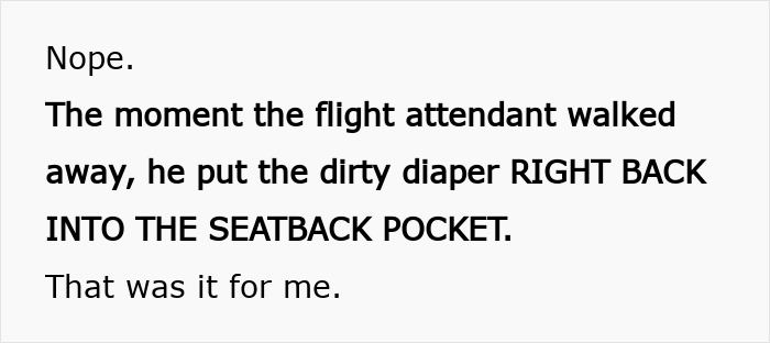 People Applaud This Plane Passenger For Calling Out Gross Dad Who Changed Baby’s Diaper And Kept It People Applaud This Plane Passenger For Calling Out Gross Dad Who Changed Baby’s Diaper And Kept It