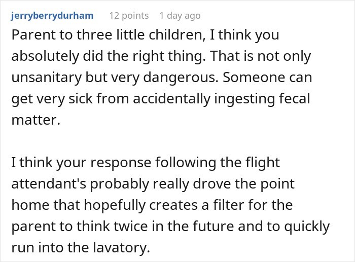 People Applaud This Plane Passenger For Calling Out Gross Dad Who Changed Baby’s Diaper And Kept It People Applaud This Plane Passenger For Calling Out Gross Dad Who Changed Baby’s Diaper And Kept It