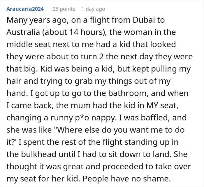 People Applaud This Plane Passenger For Calling Out Gross Dad Who Changed Baby’s Diaper And Kept It People Applaud This Plane Passenger For Calling Out Gross Dad Who Changed Baby’s Diaper And Kept It