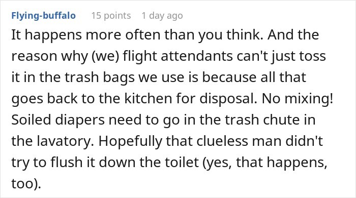 People Applaud This Plane Passenger For Calling Out Gross Dad Who Changed Baby’s Diaper And Kept It People Applaud This Plane Passenger For Calling Out Gross Dad Who Changed Baby’s Diaper And Kept It