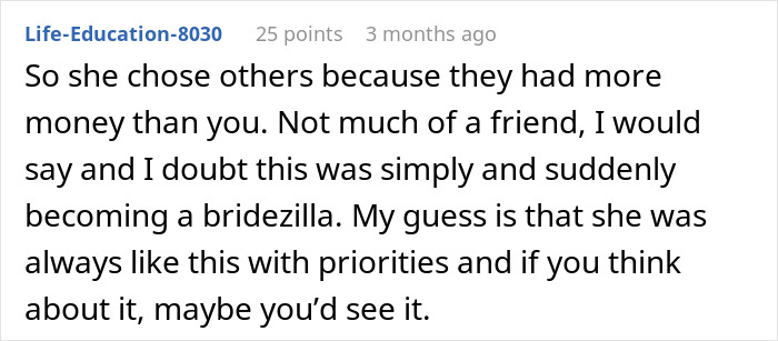 Bride Promised Her Friend The MOH Spot For 15 Years, Then Asked Her To Fetch Drinks At The Wedding Bride Promised Her Friend The MOH Spot For 15 Years, Then Asked Her To Fetch Drinks At The Wedding