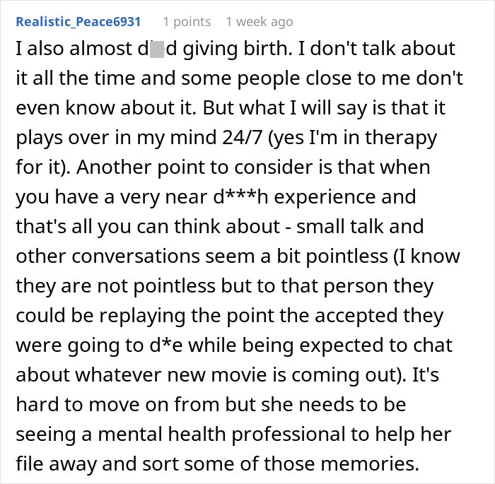 Woman Has Enough Of Sister&rsquo;s Traumatic Birth Story She Mentions All The Time, Fears She Might&rsquo;ve Overreacted